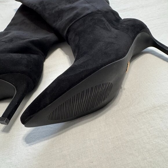 Billini Wide Calf Slip on heeled boots - Picture 2 of 5